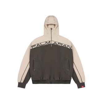 Two-Tone Hooded Jacket